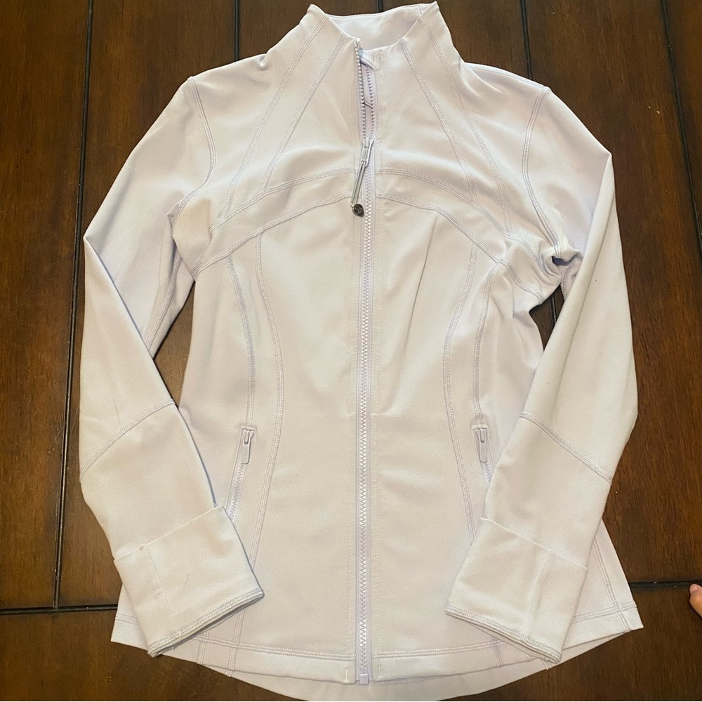 Light blue Lululemon Define jacket size 6